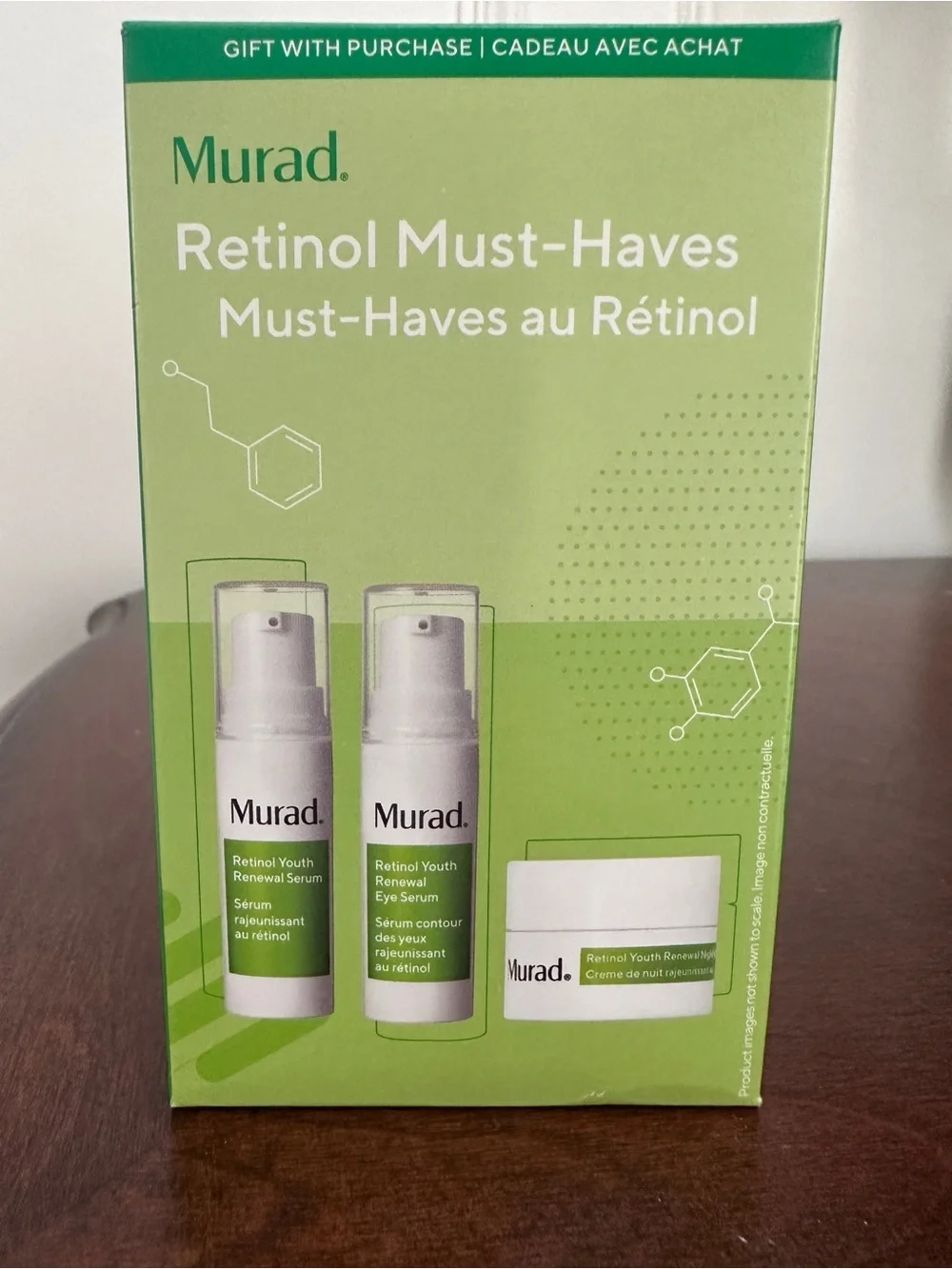 Murad Retinol Must-Haves trial Skincare Set